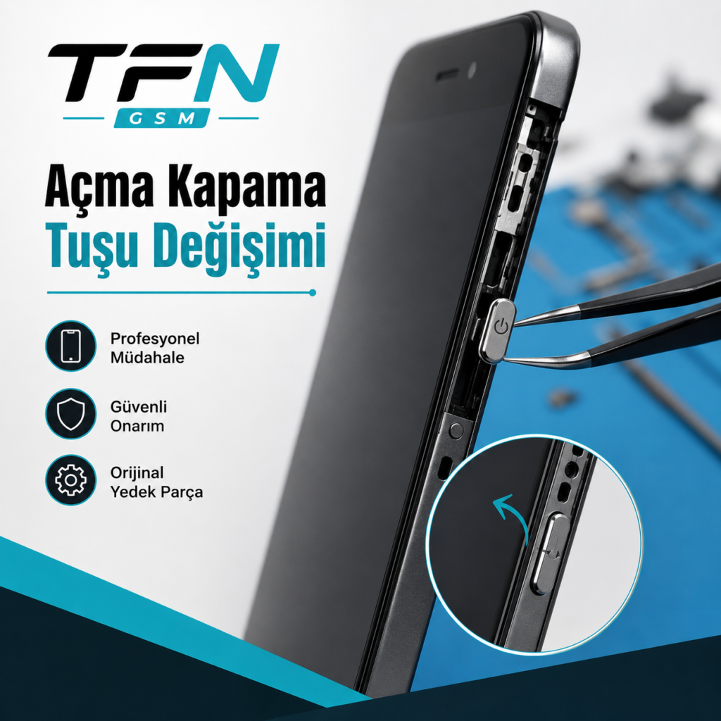Açma Kapama Tuşu Değişimi